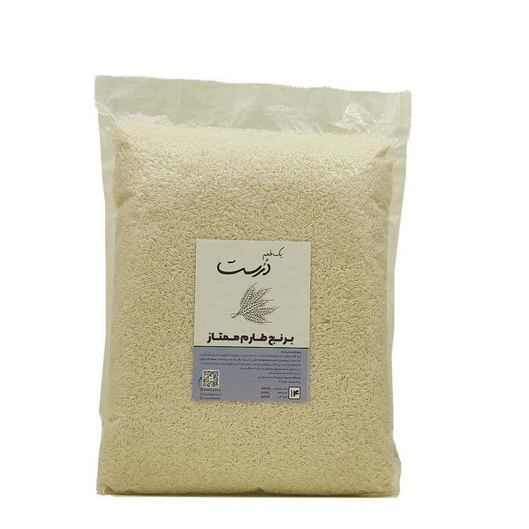 برنج طارم ممتاز طعمِ درست - 4 کیلوگرم